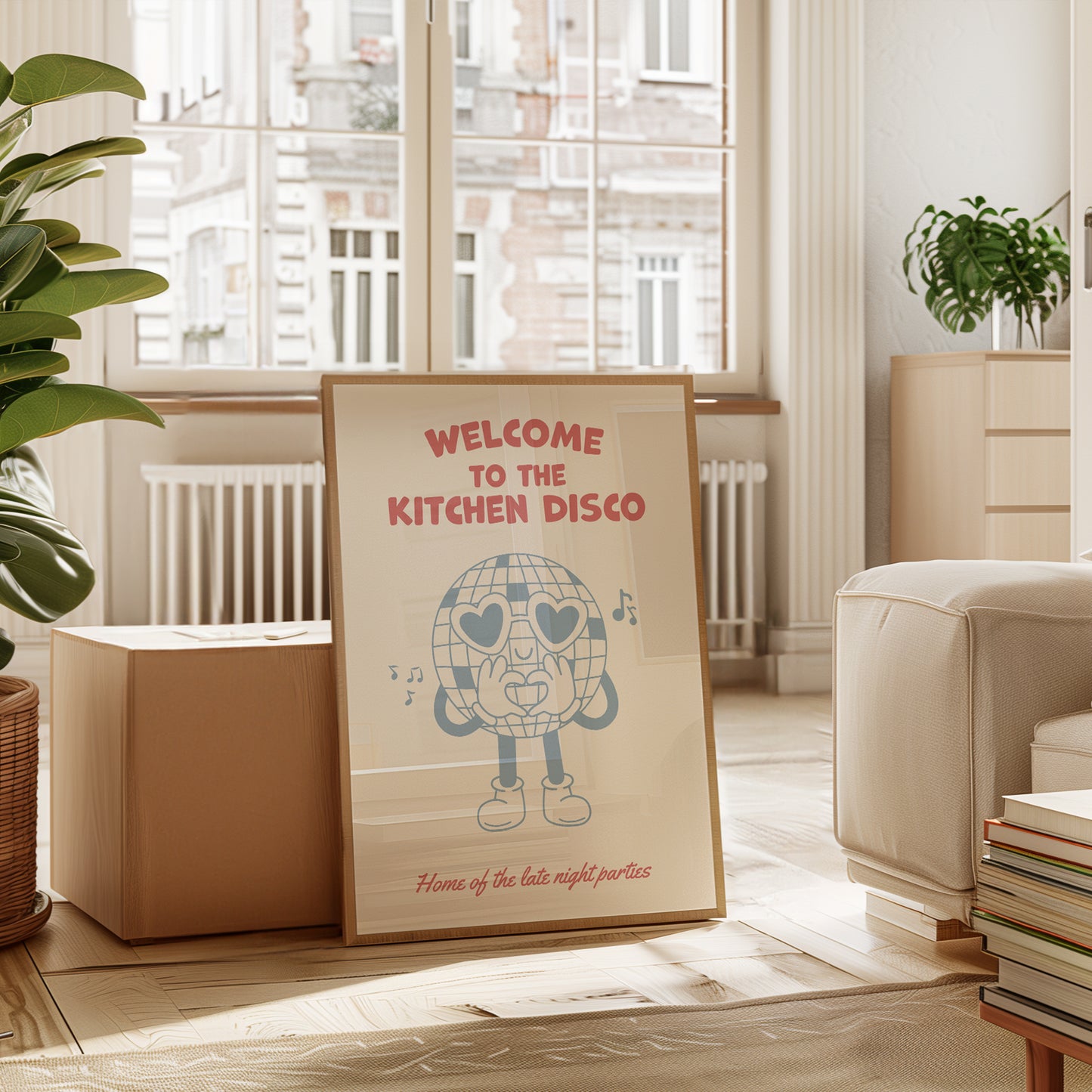 Welcome to the Kitchen Disco- Print
